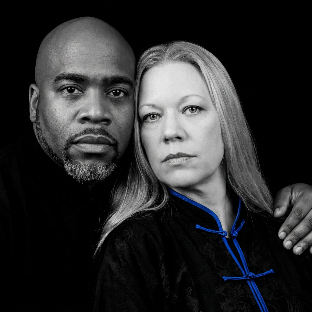 Sifu Edward Armstrong and Sifu Julliana Armstrong, co-founders of Light Sword Training Academy
